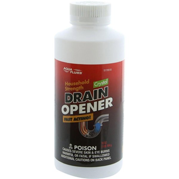 World & Main 1 lbs Crystal Drain Opener - Clear WO44505